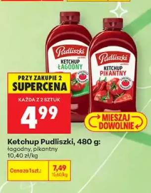 Ketchup Pudliszki pikantny +1 wariant