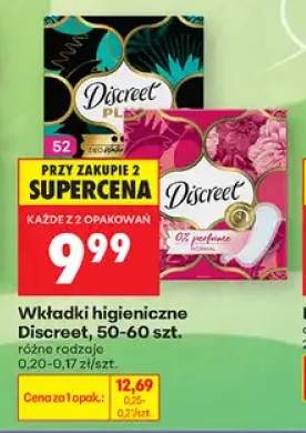 Wkładki higieniczne Discreet