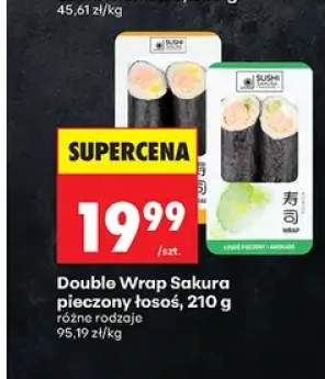 Double Wrap Sakura pieczony łosoś