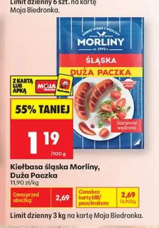 Kiełbasa śląska Morliny Duża Paczka