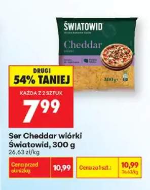 Ser Cheddar wiórki Światowid