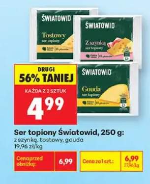 Ser topiony z szynką Światowid +2 warianty