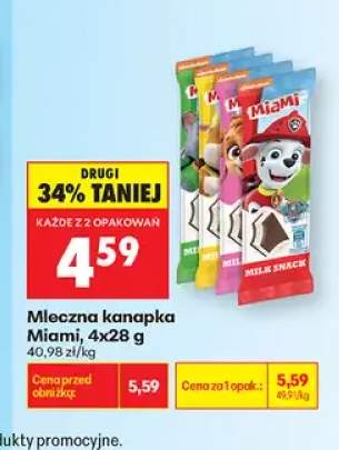 Mleczna kanapka Miami 4-pak