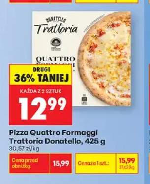 Pizza Quattro Formaggi Trattoria Donatello