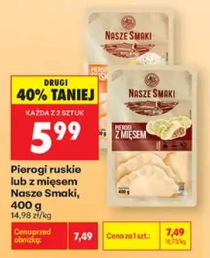 Pierogi ruskie Nasze Smaki +1 wariant