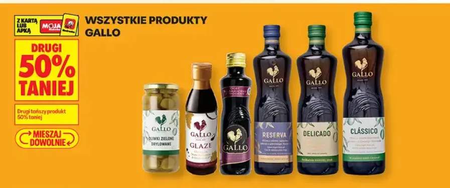 Oliwa z oliwek Delicado Gallo +6 wariantów