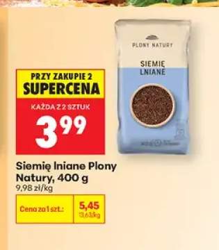 Siemię lniane Plony Natury