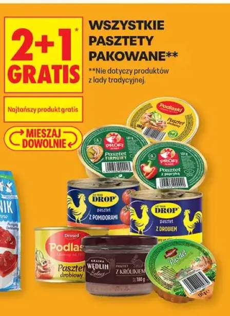 Pasztety pakowane +8 wariantów