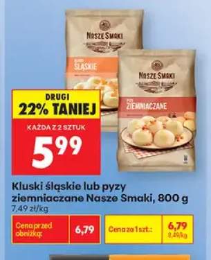 Kluski śląskie Nasze Smaki +1 wariant