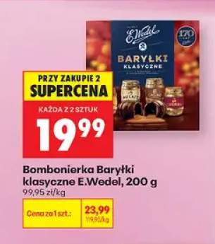 Bombonierka Baryłki klasyczne E.Wedel