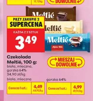 Czekolada biała Meltié +2 warianty