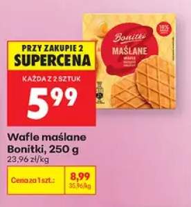 Wafle maślane Bonitki