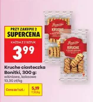 Kruche ciasteczka kakaowe Bonitki +1 wariant
