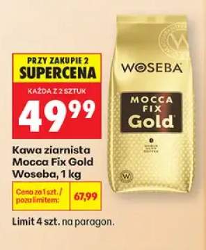 Kawa ziarnista Mocca Fix Gold Woseba