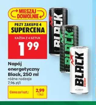 Napój energetyczny Black