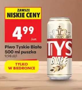 Piwo Tyskie Białe