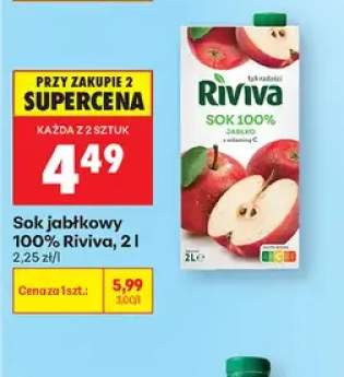 Sok jabłkowy Riviva 100%