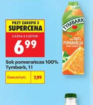 Sok pomarańcza Tymbark 100%