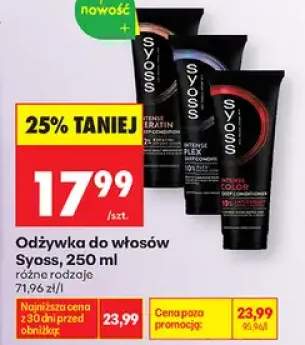 Odżywka do włosów Syoss