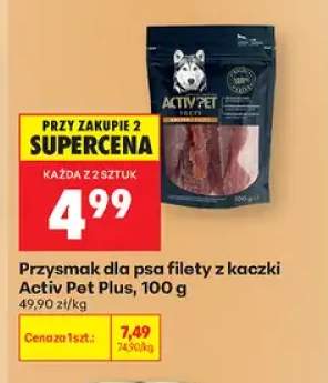 Przysmak dla psa filety z kaczki Activ Pet Plus