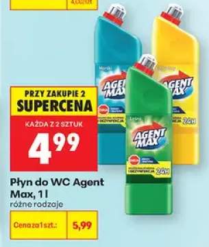 Płyn do WC Agent Max