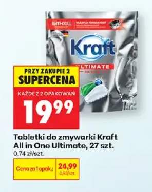 Tabletki do zmywarki Kraft All in One Ultimate 27 szt.