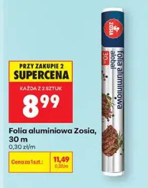 Folia aluminiowa Zosia 30 m