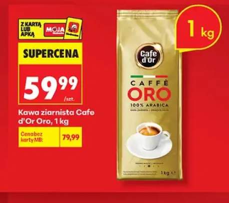 Kawa ziarnista Cafe d'Or Oro