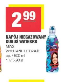 napój niegazowany