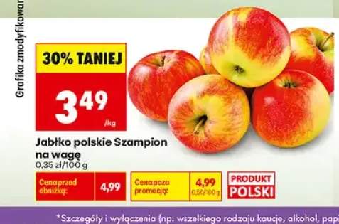 Jabłka polskie Szampion