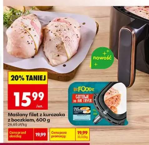 Maślany filet z kurczaka z boczkiem beFOODIE