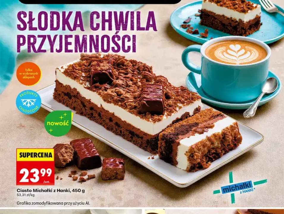 Ciasto Michałki z Hanki
