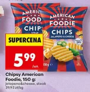 Chipsy American Foodie steak +1 wariant