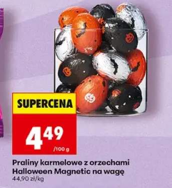 Praliny karmelowe z orzechami Halloween Magnetic na wagę