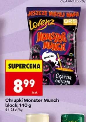 Chrupki Monster Munch black Lorenz