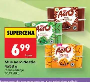 Mus Aero Nestlé Milk Chocolate 4-pak +2 warianty