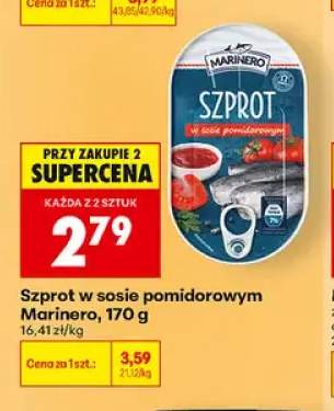 Szprot w sosie pomidorowym Marinero 170 g