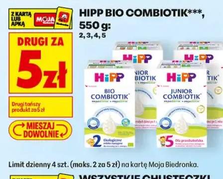 Mleko Hipp Bio Combiotik 4 +3 warianty