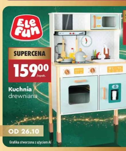 Kuchnia drewniana Elefun