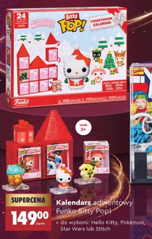 Kalendarz adwentowy Funko Bitty Pop! Hello Kitty +3 warianty