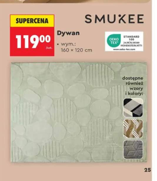 Dywan Smukee 160x120 cm