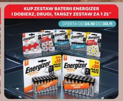 Zestaw baterii Energizer