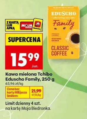 Kawa mielona Tchibo Eduscho Family