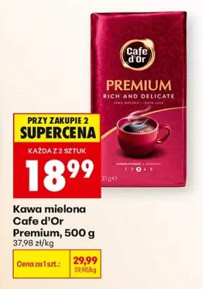 Kawa mielona Cafe d'Or Premium