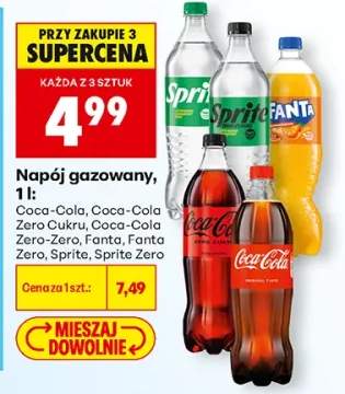 Napój gazowany Coca-Cola +6 wariantów