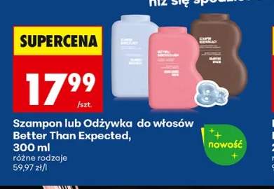 Szampon do włosów Better Than Expected +1 wariant