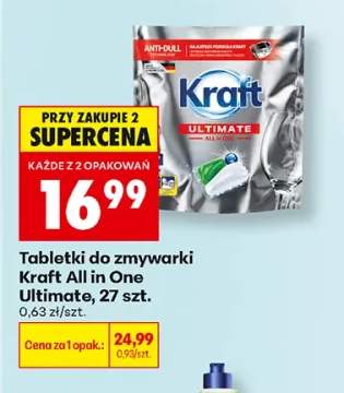 Tabletki do zmywarki Kraft All in One Ultimate