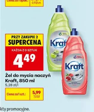Żel do mycia naczyń Kraft