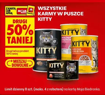 Karmy w puszce Kitty