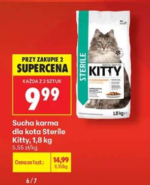 Sucha karma dla kota Sterile Kitty